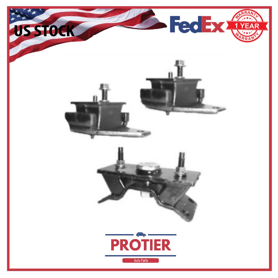 Engine Motor & Trans Mount Set 3PCS for 1998 - 2007 Lexus LX470 4.7L 6B93BC-57