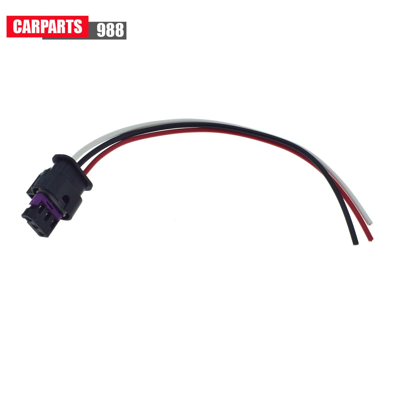 3-Pin Wires Pigtail Plug Connector 3C0973203 For VW Eos Jetta Touareg Audi A3 Q7 6B93BC-57