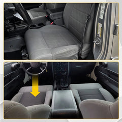 Front Driver Bottom Cloth Seat Cover For 2007-2009 2010 Jeep Wrangler Sahara EOA 6B93BC-57