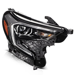 Passenger Right Side Headlight Assembly For 2018-2021 GMC Terrain Black Amber KOEEP