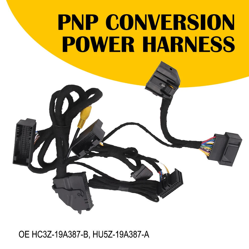 4" To 8" PNP Conversion Power Harness SYNC 1 to SYNC 2 3 for Ford F-150 Explorer 6B93BC-57