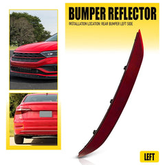 Fits For VW Jetta 2019-2021 Left Side Rear Bumper Reflector Light Brake Lamp EOA 6B93BC-57