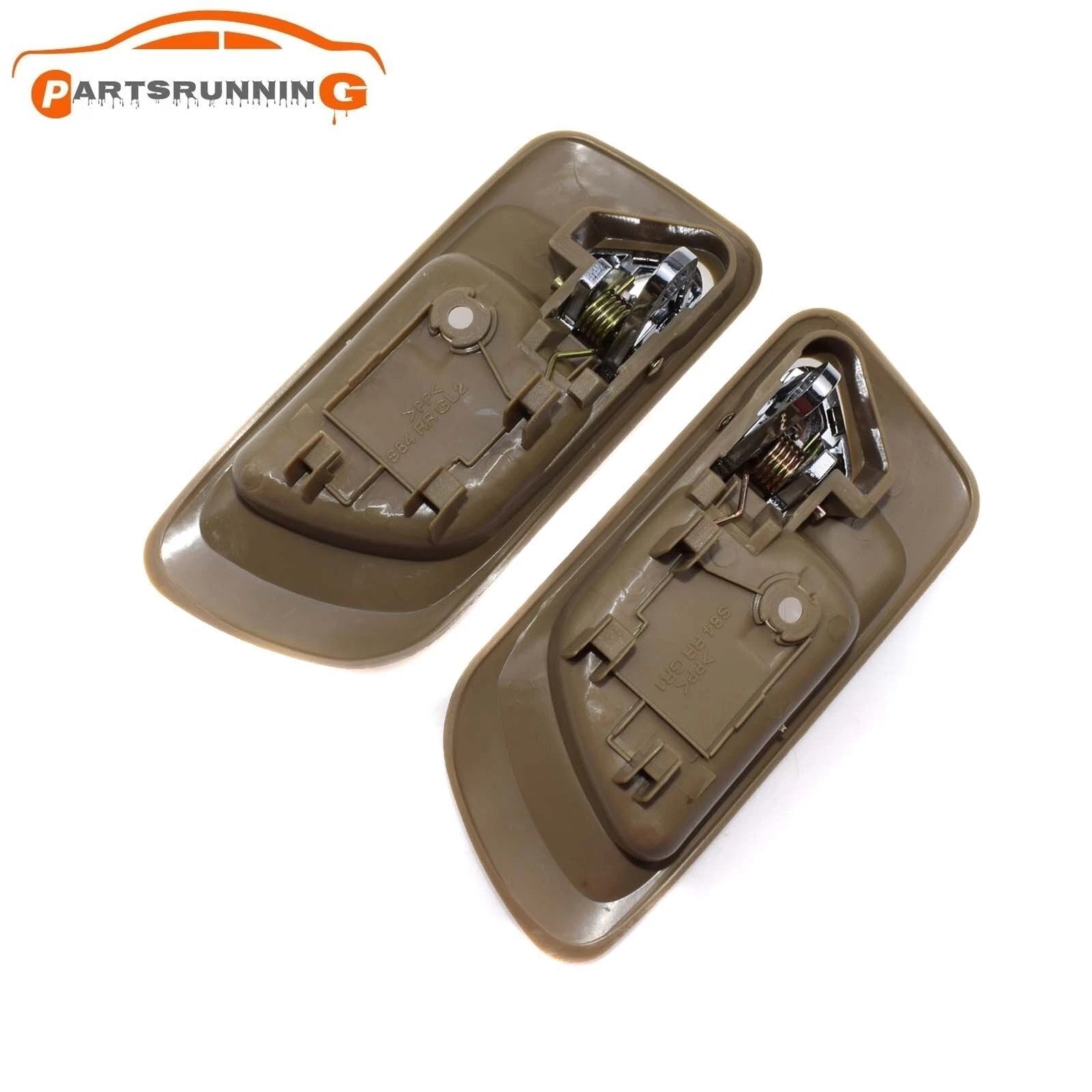 Rear Pair Beige Interior Door Handle 72660S84A01ZC For 1998-2002 Honda Accord 6B93BC-57