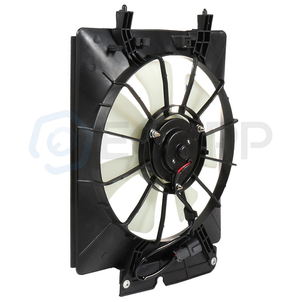 Radiator Condenser Cooling Fan Assembly For 2003 2004 2005 2006 Honda Element 6B93BC-57