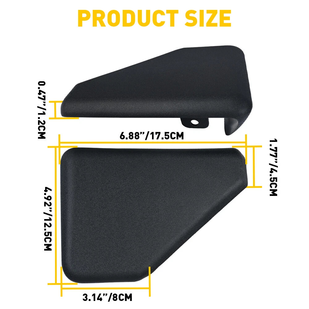 For 2015-2022 Ford F150 running board REAR cap end RIGHT Passenger step USEOA 6B93BC-57