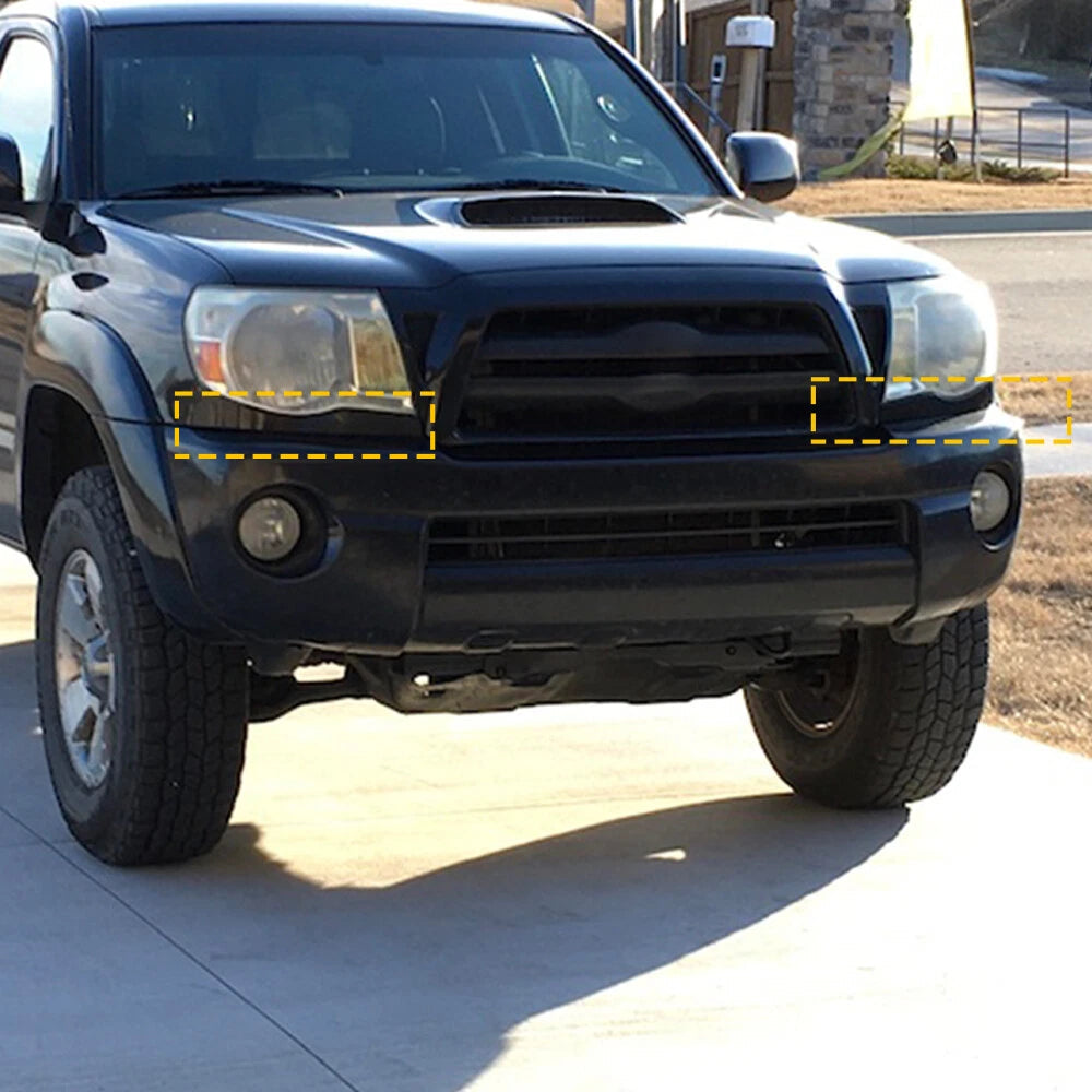 UNDER COVER HEADLIGHT FRONT BUMPER FILLER TRIM PANEL FOR TOYOTA TACOMA 2005-2011 6B93BC-57