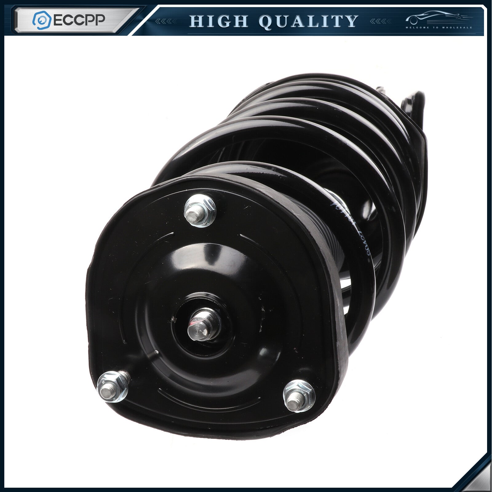 For 2004-05 Subaru Forester Front Rear Complete Struts Shocks Mounts Coil Spring 6B93BC-57