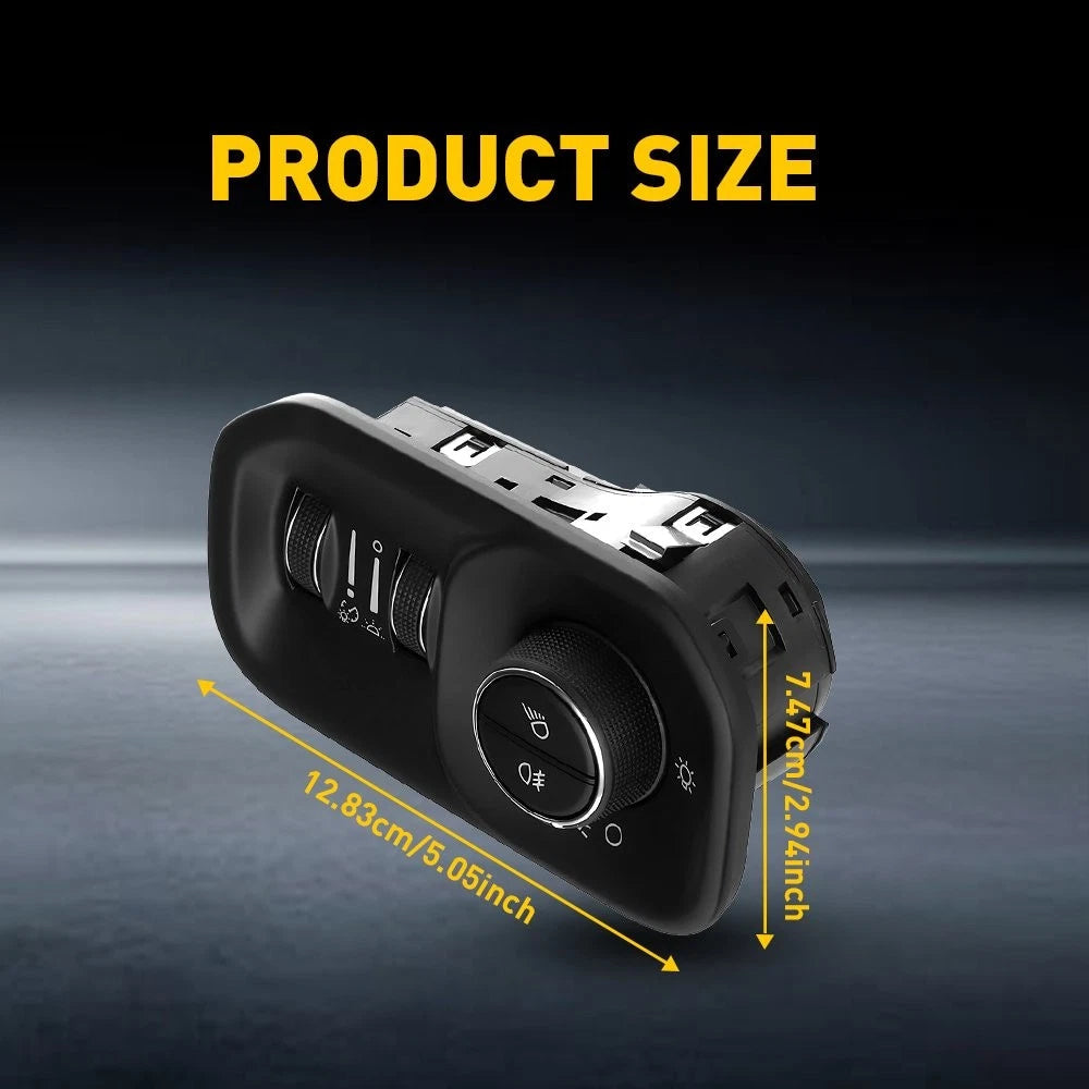 68156061AD Headlight Lamp Switch Control Button for 2019-24 RAM 1500 2500 3500 A 6B93BC-57