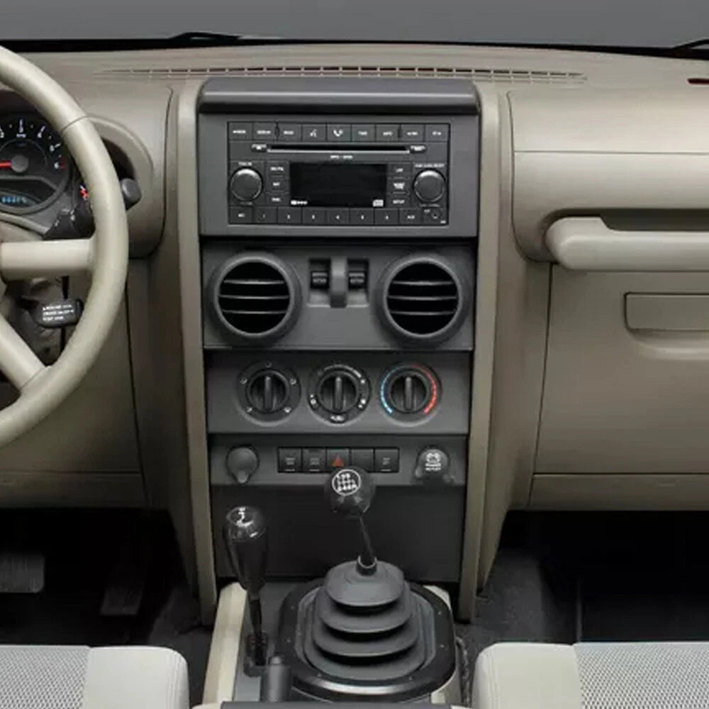 Manual Transmission Gear Shifter Boot Shift For Cover Jeep Wrangler JK 07-10 EOA 6B93BC-57