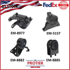 MOTOR & TRANS MOUNT 1999-2000 MAZDA PROTEGE 1.8L WITH MANUAL TRANS 6B93BC-57