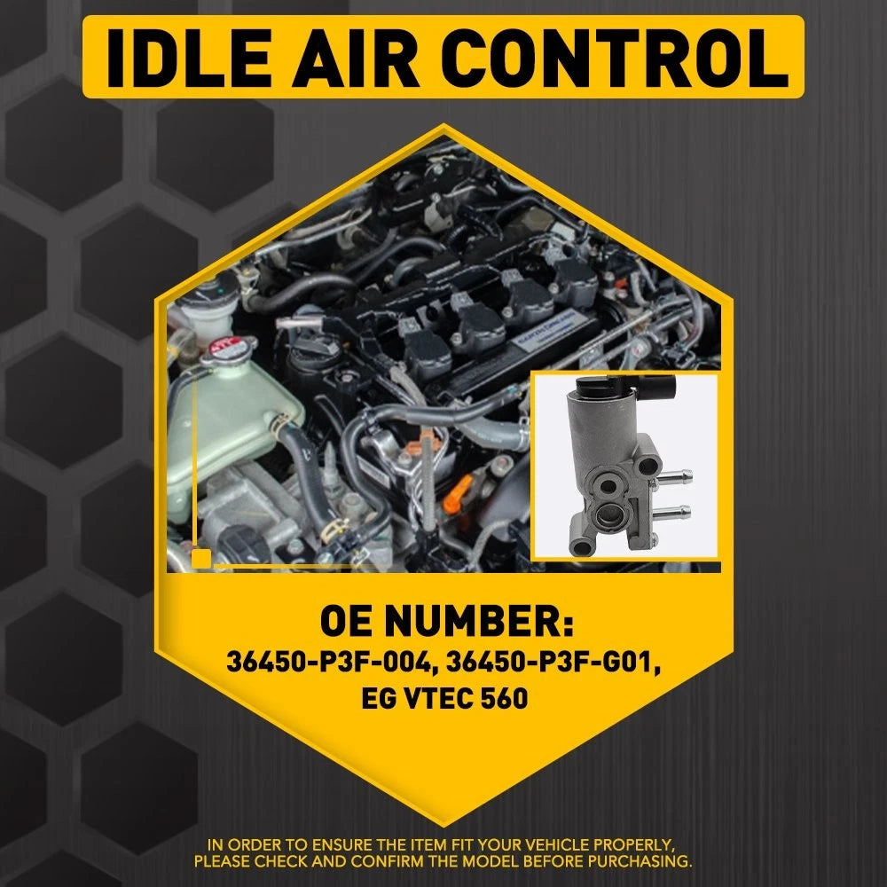 Idle Air Control Valve 36450-P3F-004 For Honda CRV CR-V 2.0L 1998 1999 2000 2001 6B93BC-57