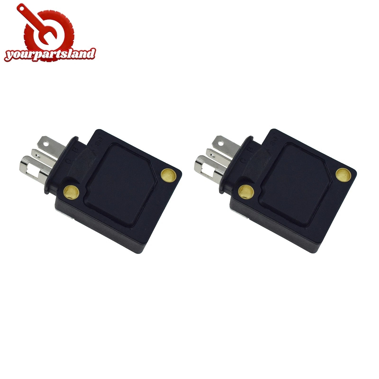 2X Distributor Ignition Module For 81-85 Mazda RX4 RX5 RX-7 FB 12A 13B E30124910 6B93BC-57