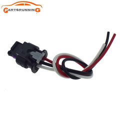3C0973203 3Pins Flat Housing Connector Plug For VW Seat Audi A3 Q7 Skoda Octa 6B93BC-57