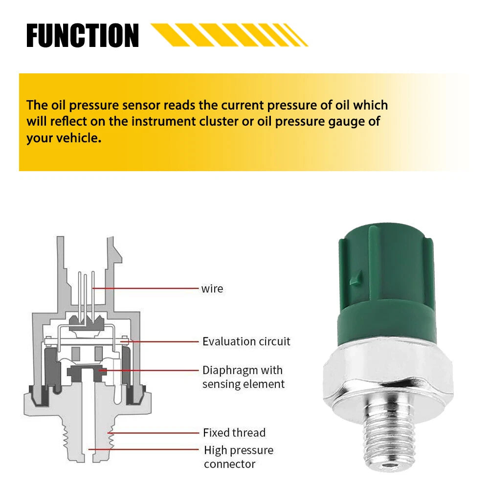 OIL SWITCH PRESSURE for HONDA ACURA SOLENOID B16A Civic B18C D16Y8 37250-PR3-003 6B93BC-57