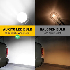 AUXITO 7443 7444 7440 7441 LED Bulb Backup Brake Light White Super Bright 2US6T AUXITO