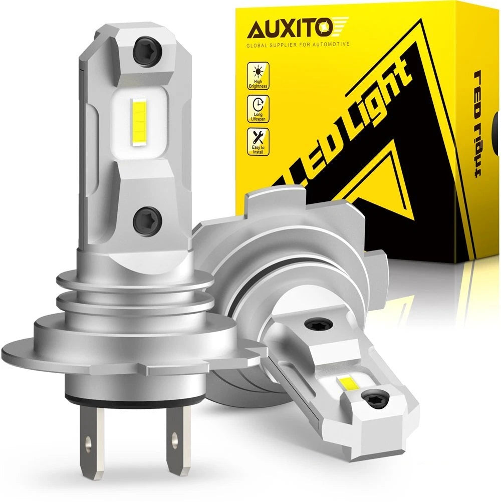 2x H7 LED Headlight Bulb Kit High Low Beam 40000LM Super Bright 6500K White USEA 6B93BC-57