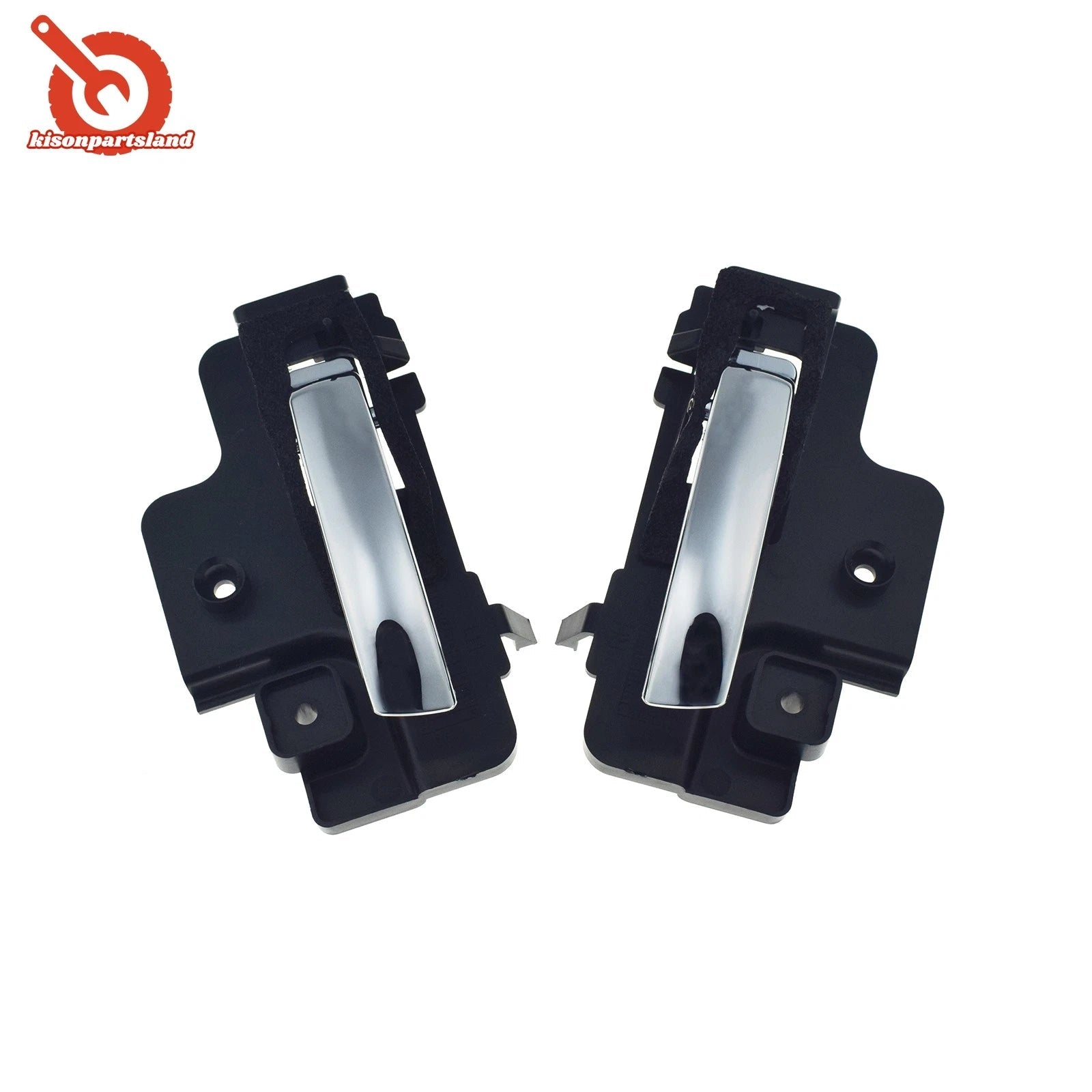 Interior Inside Door Handle Chrome For 07-12 Dodge Caliber 07-10 Jeep Compass 6B93BC-57