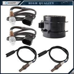 4X Oxygen o2 02 Sensor and Mass Airflow Sensor for BMW 330Ci 330xi 330i 3.0L 6B93BC-57