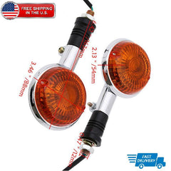 2 X Turn Signal Light Indicator Flasher For Yamaha XV400 Virago XV250 V-MAX1200