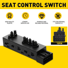 Seat Control Switch Left Driver Side For 2016-2018 Chevrolet Cruze 25974714 EOA 6B93BC-57