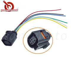6 Pin Throttle Body Connector 1J0 973713 For Audi TT VW Jetta Golf MK4 Beetle 6B93BC-57