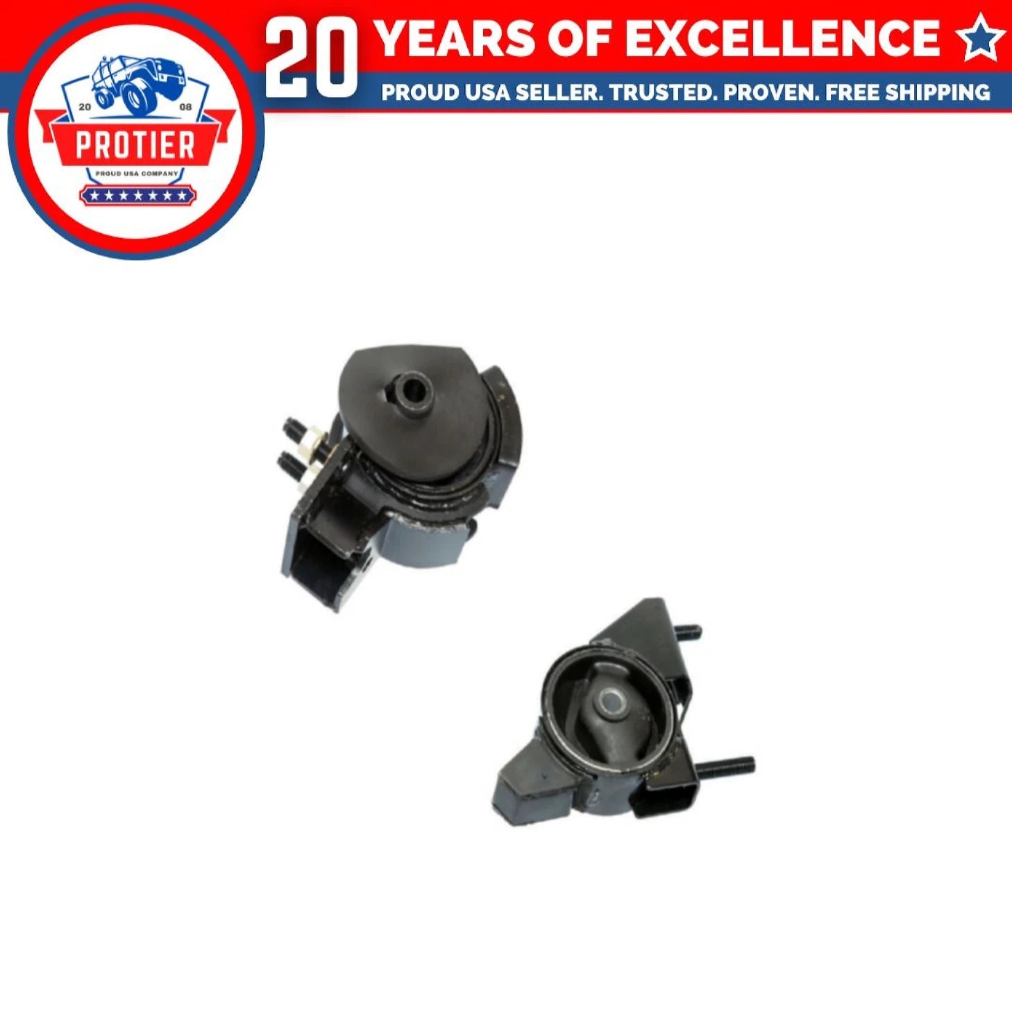 Engine Motor Mount Set fits 1989 -1992 Geo Prizm 1.6L Manual Trans 3PCS 6B93BC-57