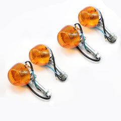 4x Rear Turn Signal Light For Honda CB360T CB400T CM400E/T CM450A/C/E CB500/750K