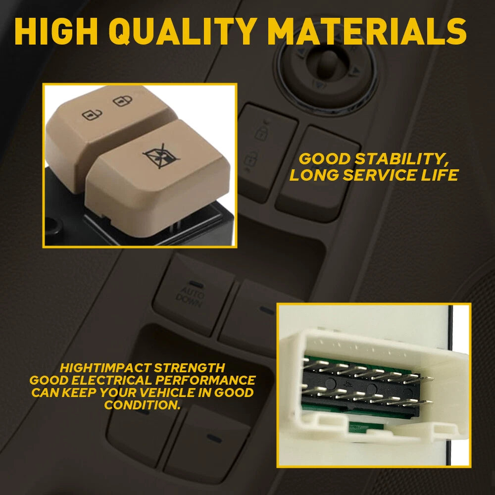 Beige Left Driver Master Door Window Power Switch For Hyundai Elantra 2011-15 EA 6B93BC-57