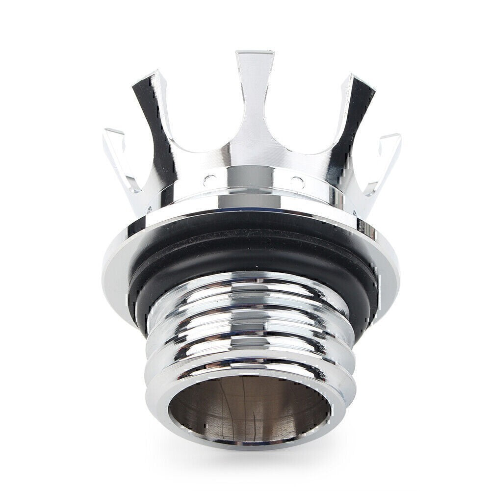 King Crown Gas Oil Cap Fuel Tank for Harley Touring Road King Dyna Softail XL 6B93BC-57