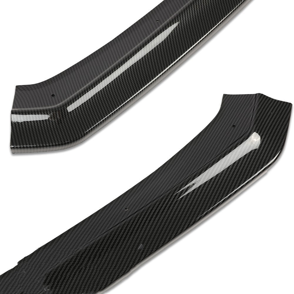 For 2015-2020 Subaru WRX STI Sedan Front Bumper Lip Chin Spoiler Carbon Look 6B93BC-57