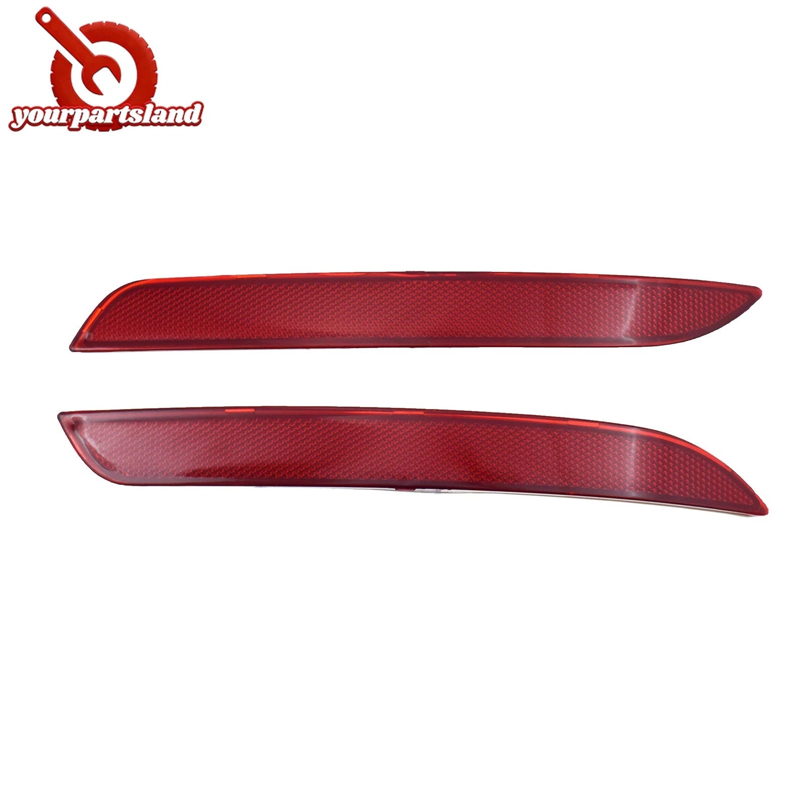 2pcs Bumper Reflector Left & Right For BMW F10 5 Series Rear M Sport 2011-2016 6B93BC-57