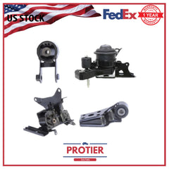 Motor & Torque Strut & Trans Mount 4PCS Set Fit 2012-2019 Toyota Prius C 1.5L-L4 6B93BC-57
