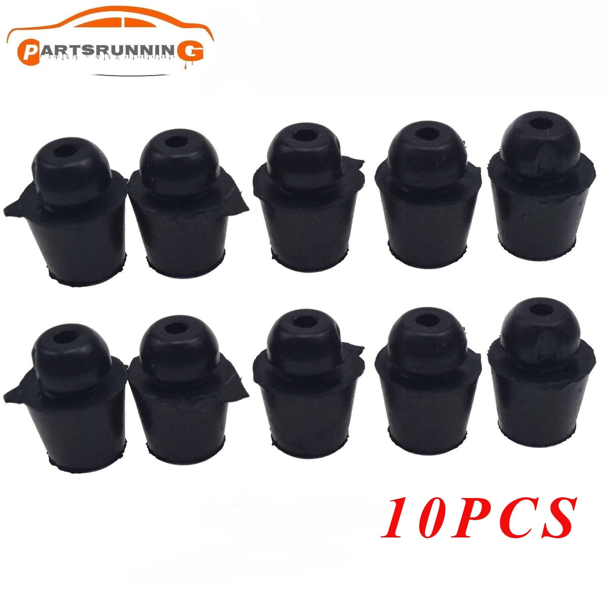 10PCS Interior Door Overslam Bumpers Stopper Rubber For Hyundai Kia 82191-28010 6B93BC-57