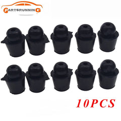 10PCS Interior Door Overslam Bumpers Stopper Rubber For Hyundai Kia 82191-28010 6B93BC-57