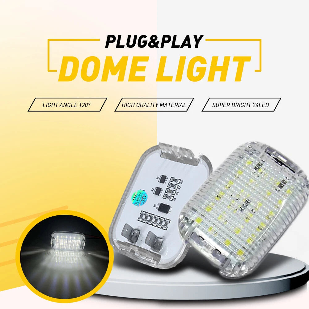 4X For 2015-2024 Ford Transit 150 250 350 Van Interior LED Dome Light Cargo Area 6B93BC-57