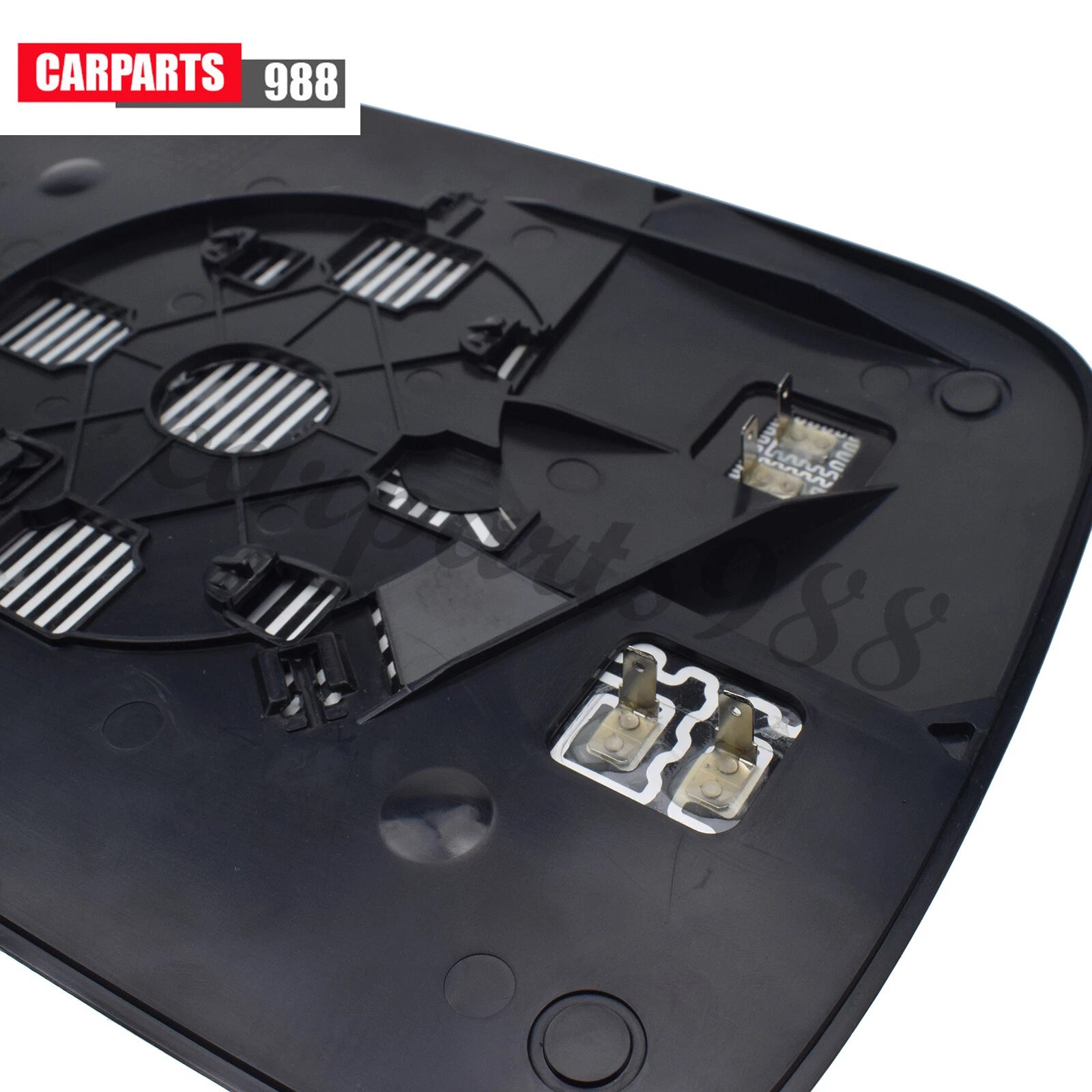 Left Side Door Mirror Glass Power Heated for 2005-2009 Dodge Ram 1500 2500 3500 6B93BC-57