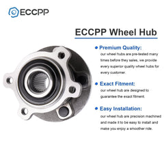 2Pcs Wheel Hub Bearings Rear AWD For Ford Escape 2013-2019 Lincoln MKC 2015-2019 6B93BC-57