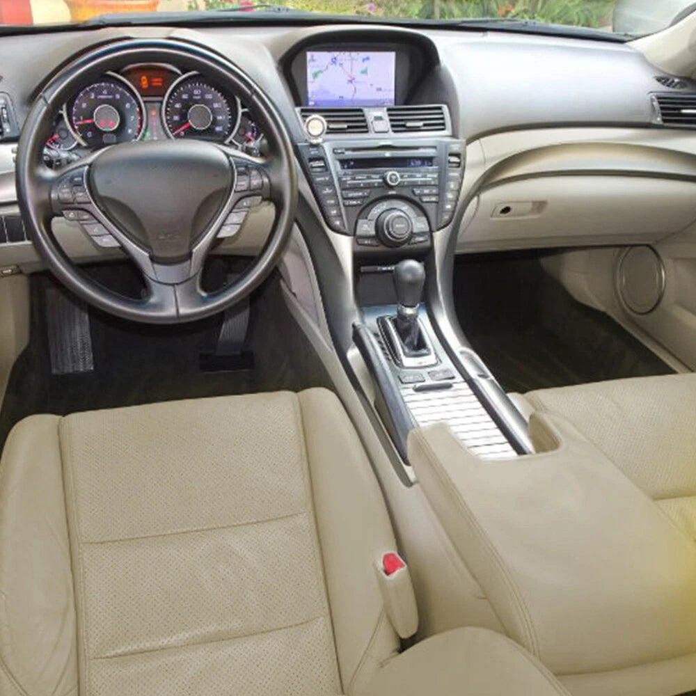 FOR 2009-2014 Acura TL Center Console Lid Armrest Cover Vinyl Leather Trim EOA 6B93BC-57