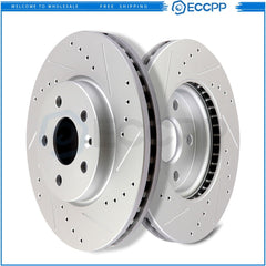 10.87" Front Disc Brake Rotors for Chevrolet Sonic Cruze Limited Bolt EV Volt 6B93BC-57