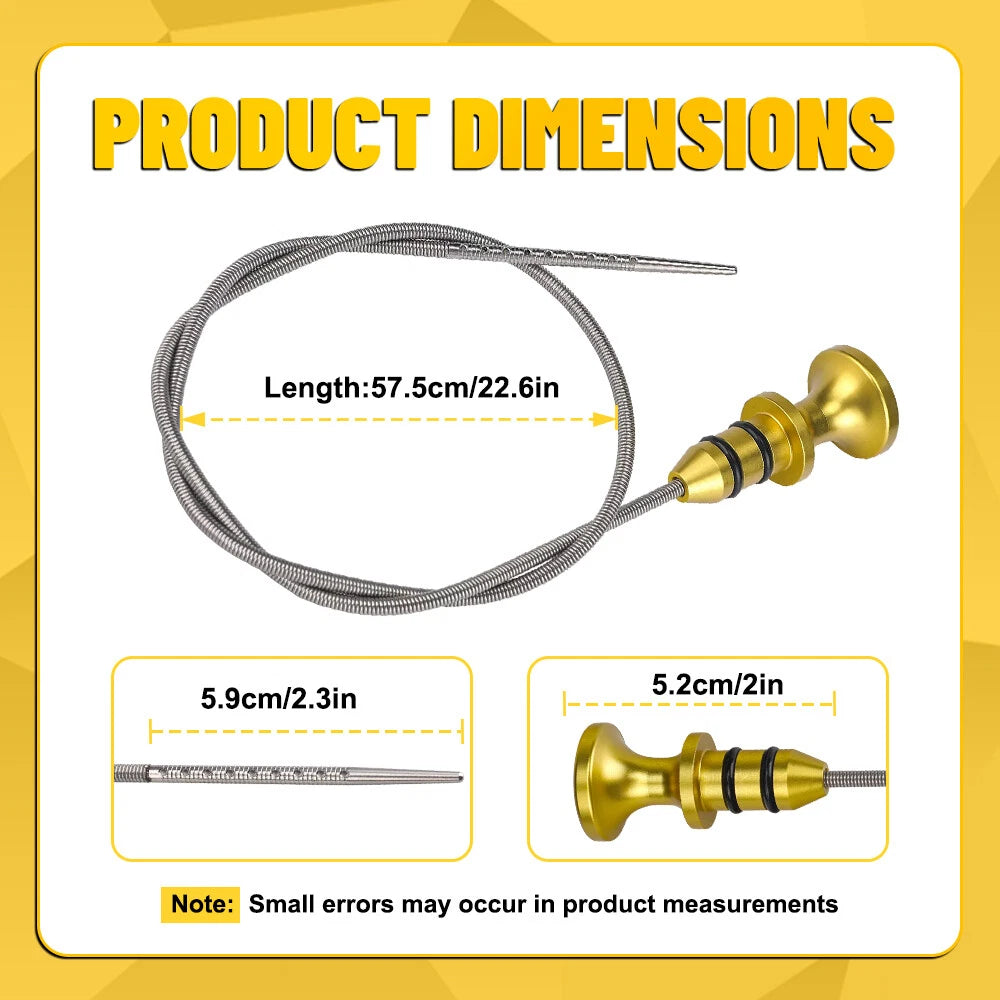 Engine Oil Dipstick Upgraded For 2007-2016 MINI Cooper R55 R56 R57 Cooper S EOA 6B93BC-57