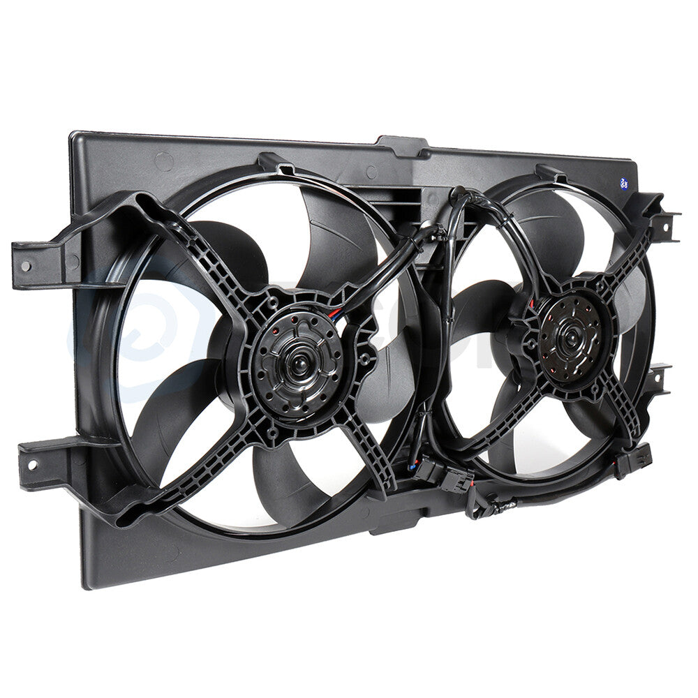 Radiator Condenser Cooling Fan Assembly For 1998-2004 Chrysler Concorde 2.7L 6B93BC-57