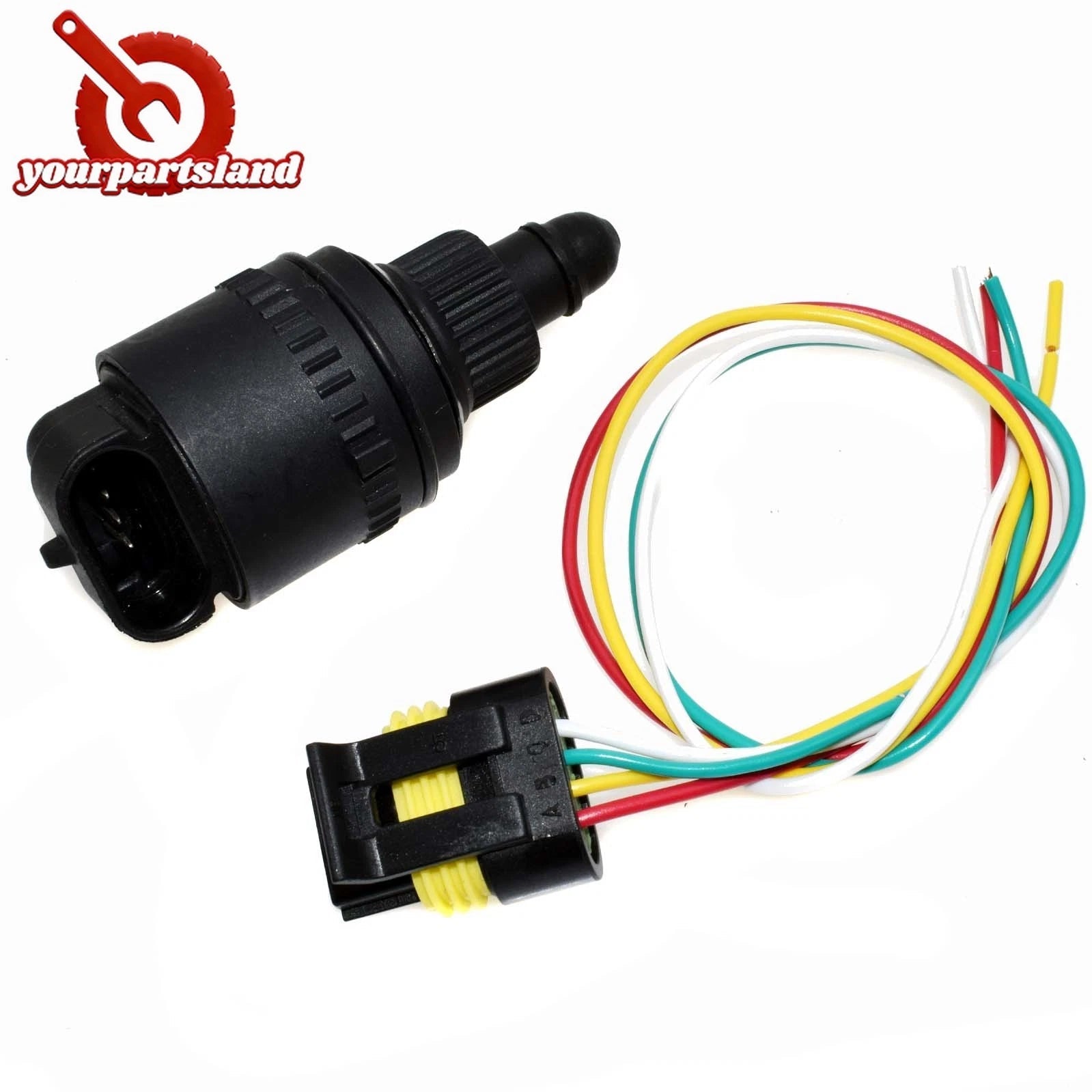 Idle Air Control Valve IAC w/ Pigtail For FIAT 500 DOBLO GRANDE 71718105 6B93BC-57