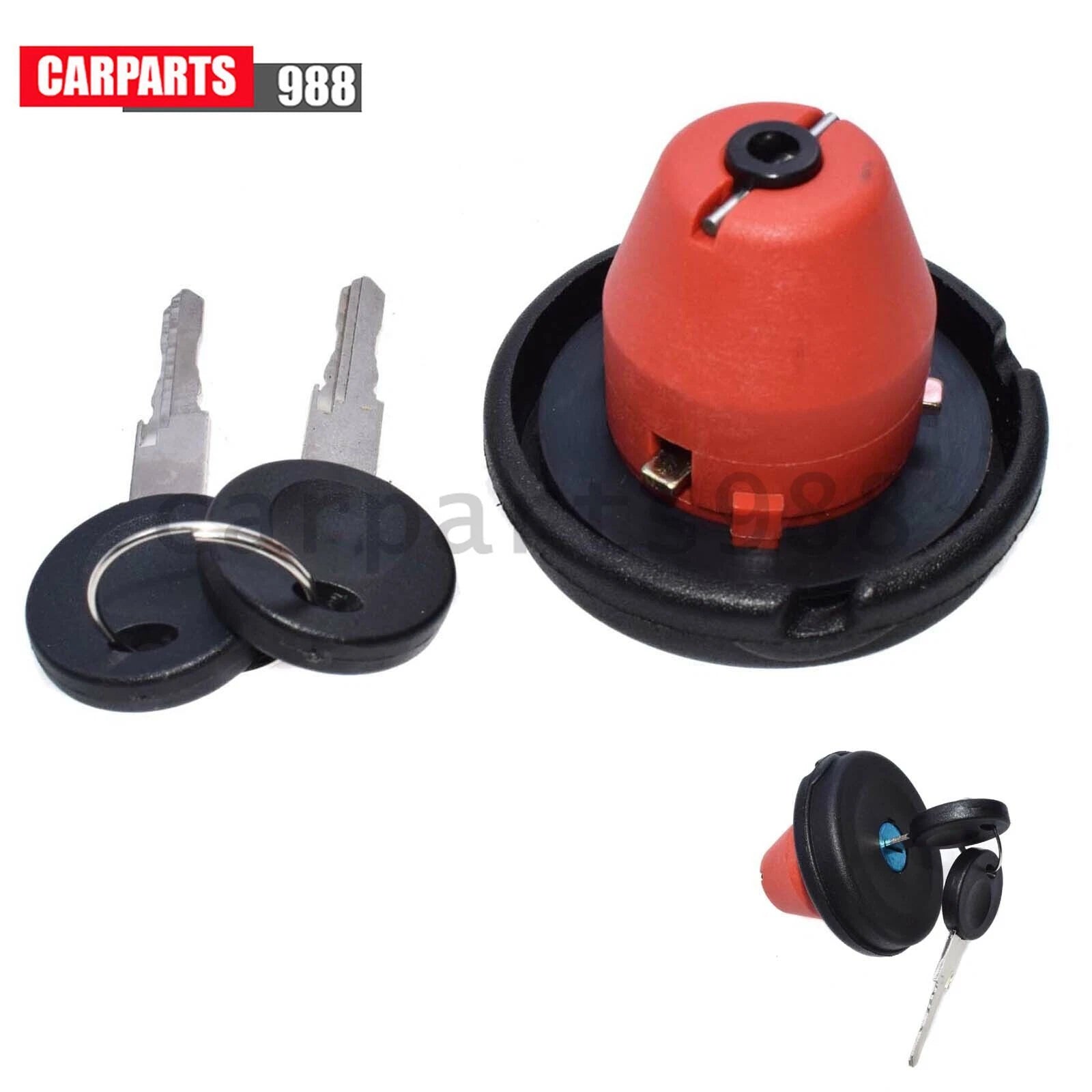 Locking Fuel Tank Gas Cap w/ Keys For VW Sharan Ford Galaxy Alhambra 701201553 6B93BC-57