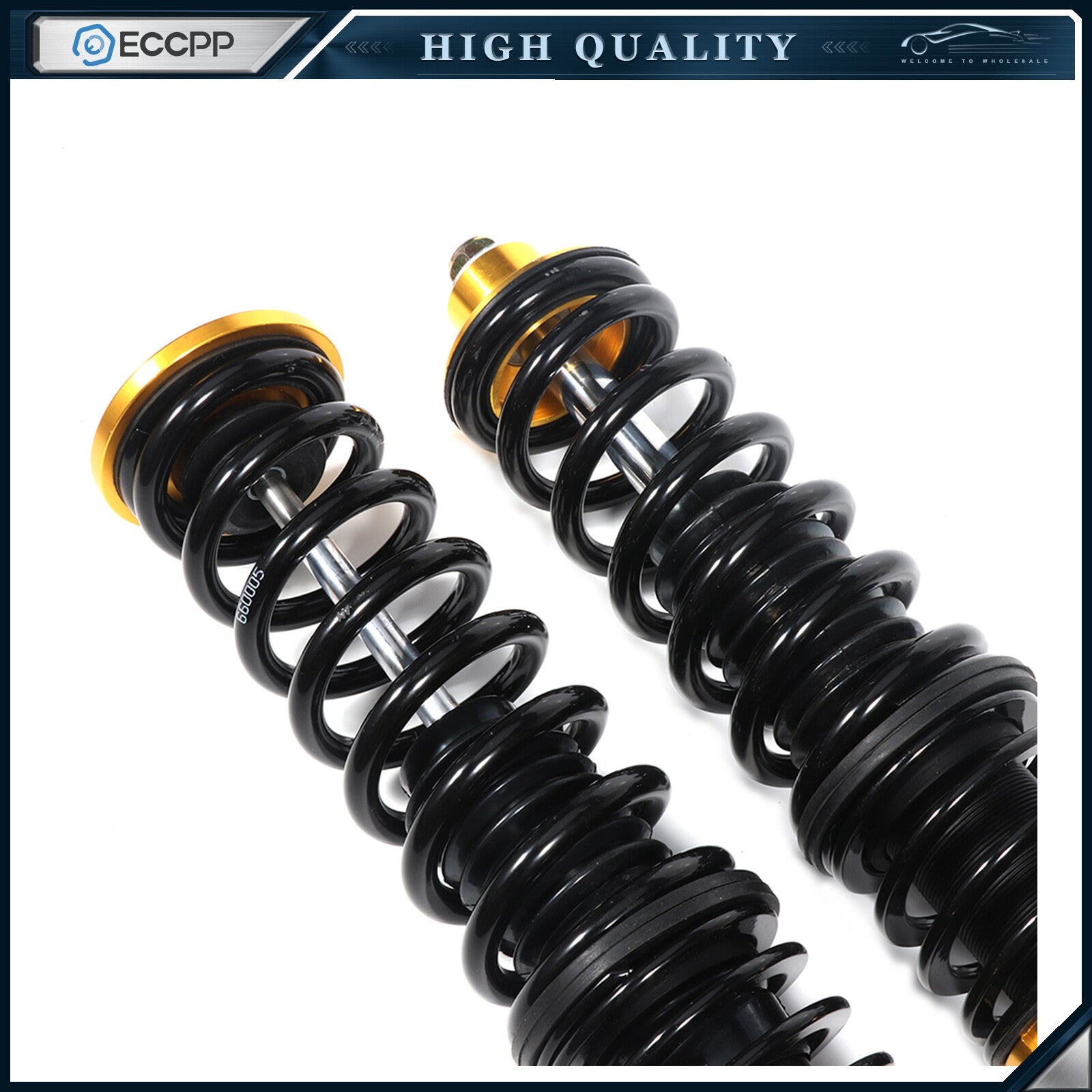 Coilovers Shocks Struts Suspension Lowering Kit For 95-2002 VW Cabrio Adjustable 6B93BC-57