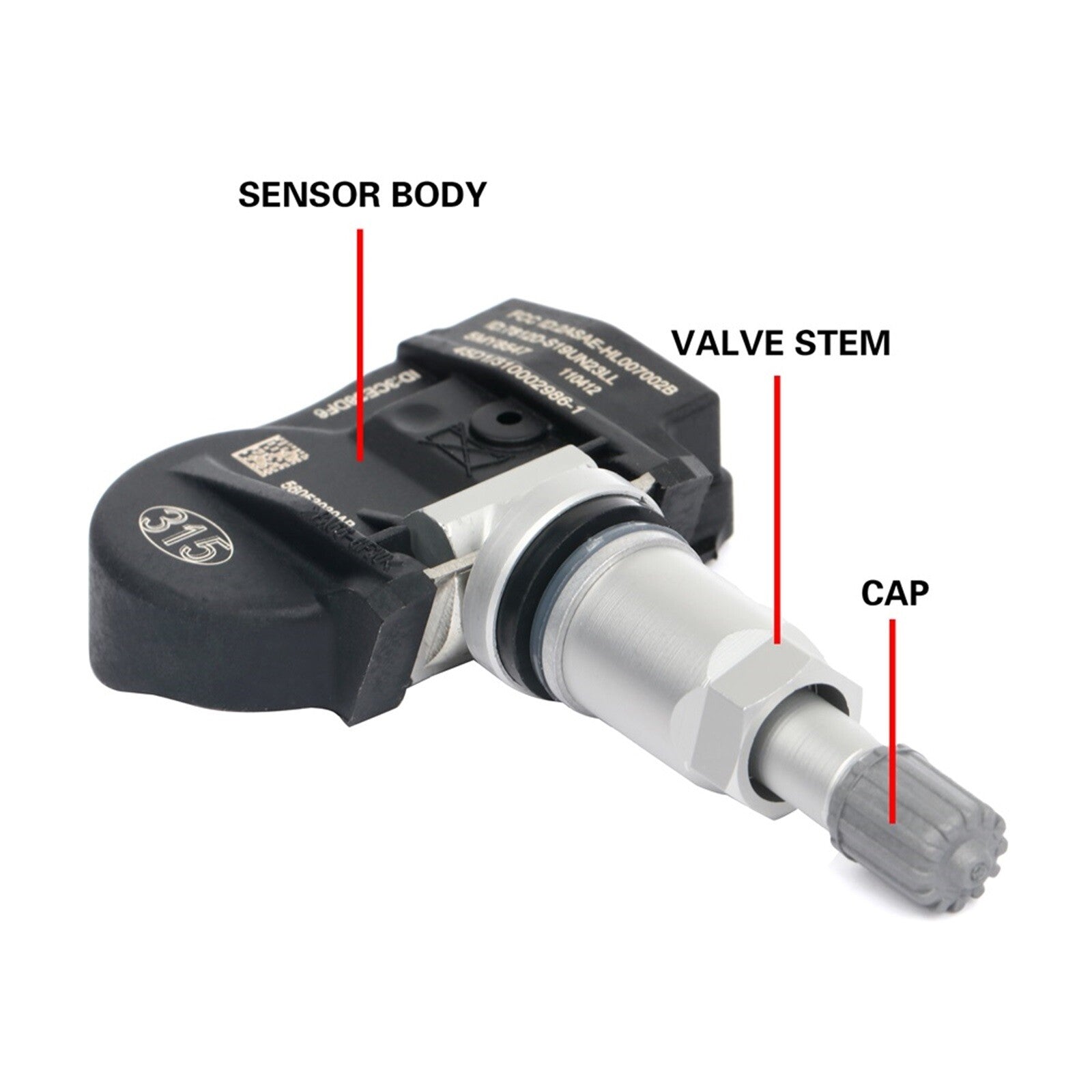 Set of 4 TIRE PRESSURE SENSOR TPMS For Chrysler Town & Country Dodge Charger KOEEP