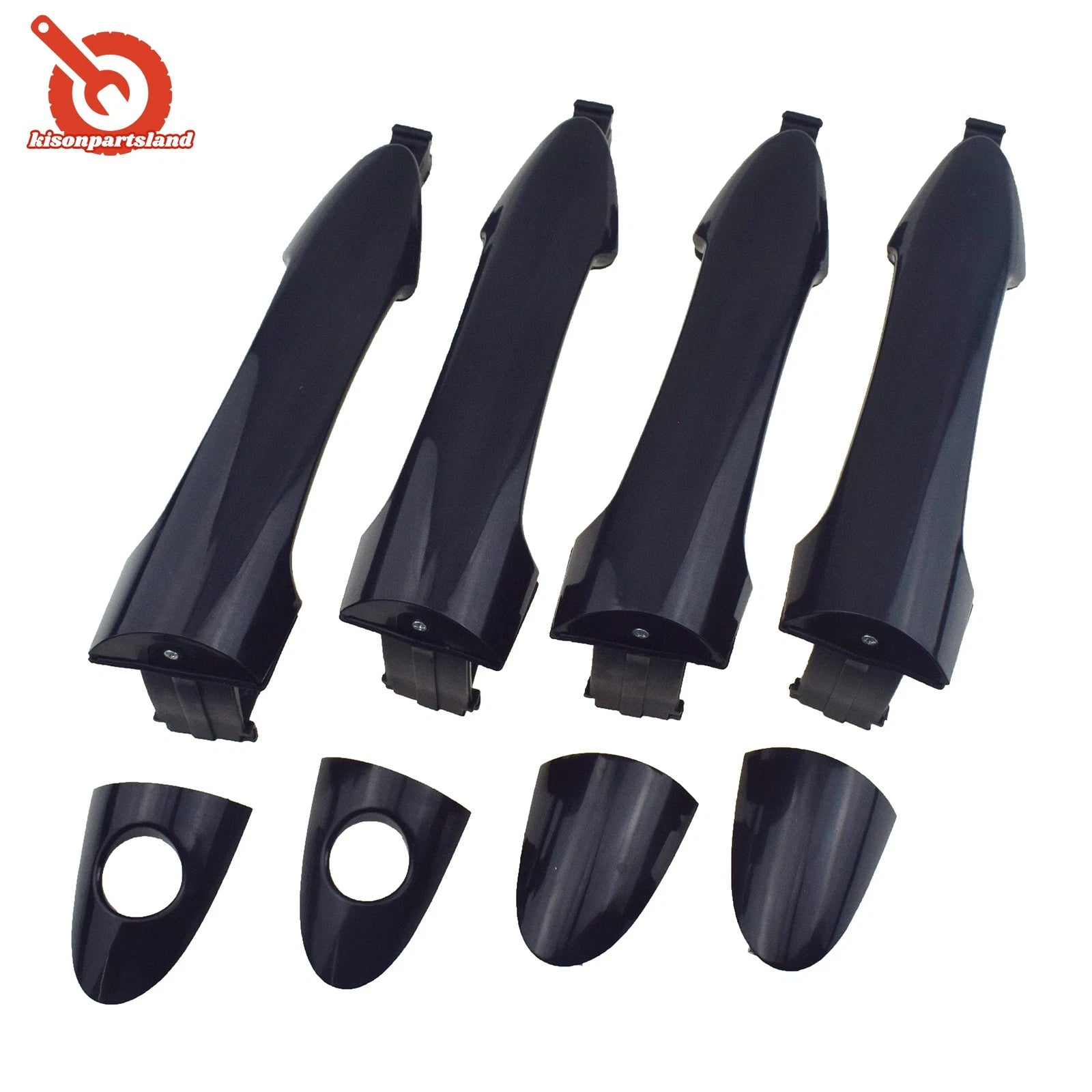 Black Front Rear Left Right Outside Exterior Door Handle for Kia Picanto 11-16 6B93BC-57