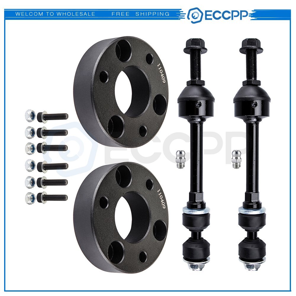 6X Stabilizer Bar Link +2 inch front leveling lift kit For 2008 2009 2010 Dodge KOEEP