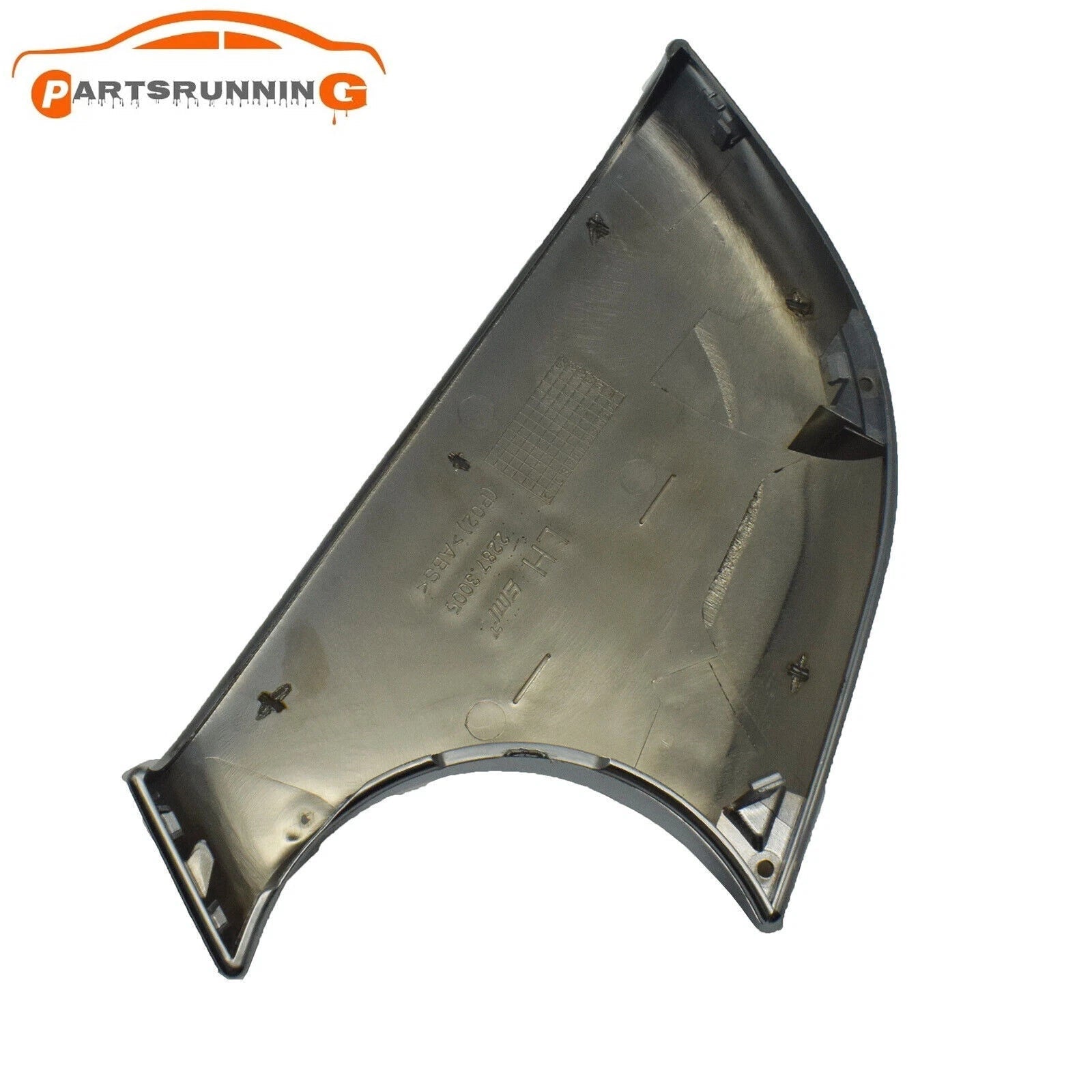 2287.3005 Chrome Left Rearview Mirror Lower Holder Cover for Tesla Model 3 17-21 6B93BC-57