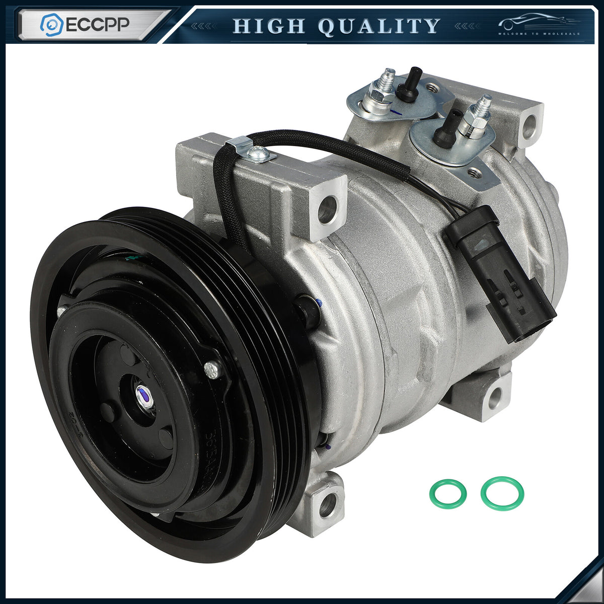 A/C AC Compressor and Clutch For 2000-2001 Chrysler PT Cruiser Dodge Neon 2.0L