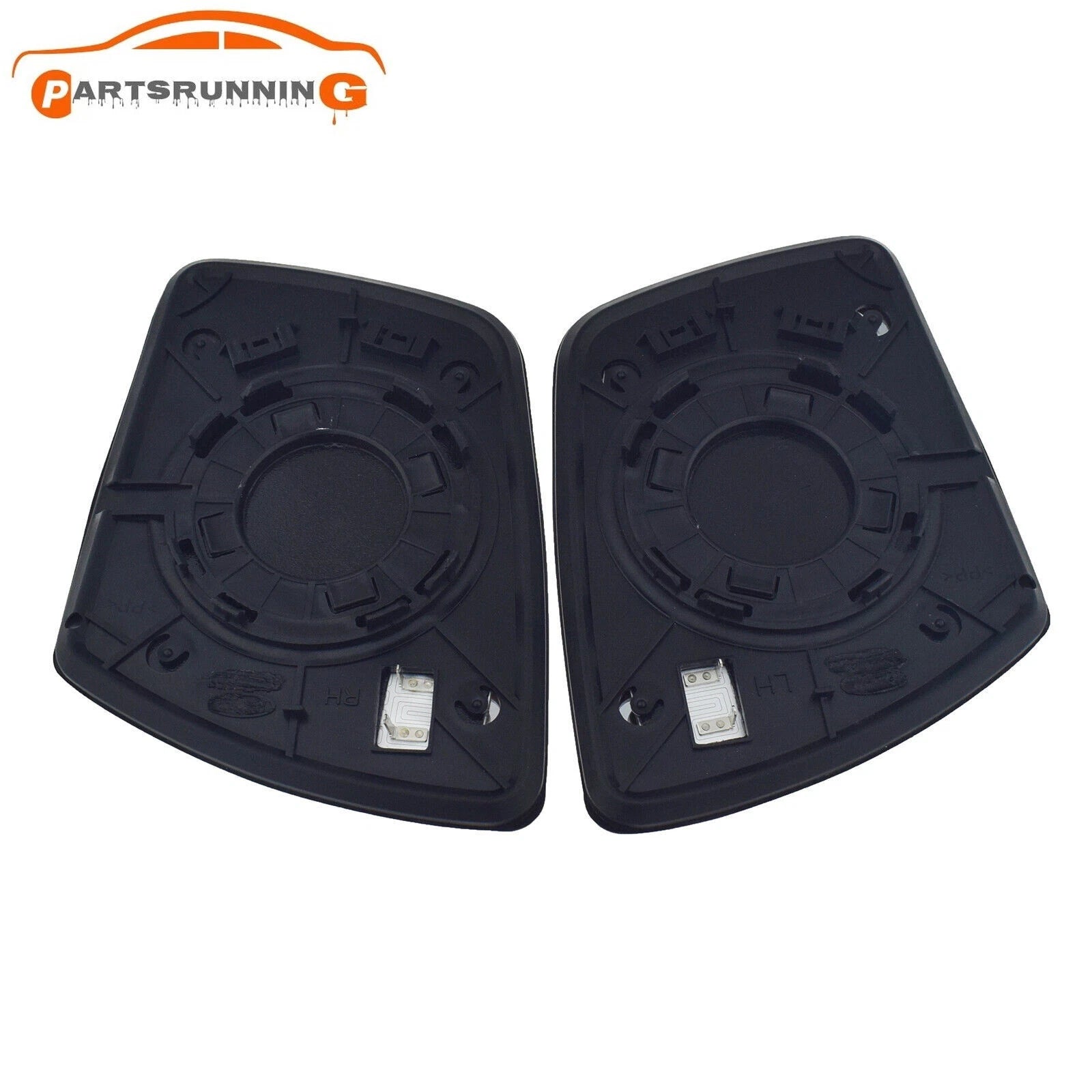 Pair Driver & Passenger Side View Mirror Glass For 2010-2013 KIA SOUL 876212K000 6B93BC-57